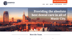 Desktop Screenshot of kendrickdentalgroup.com